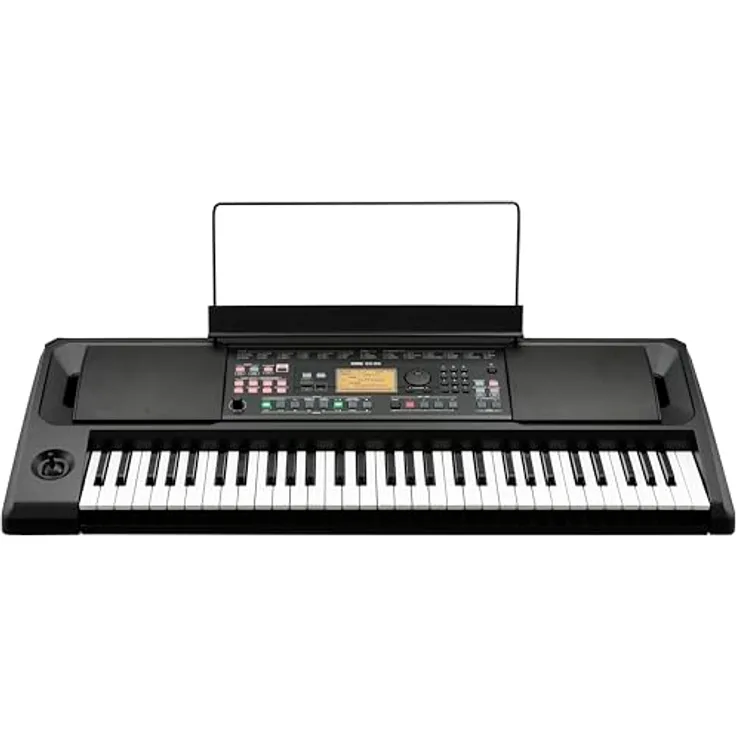 Korg EK-50, Home-Keyboard mit 702 Klängen, 280 Begleit-Styles, 61 leicht gewichteten Tasten und integriertem Effekt-Prozessor
