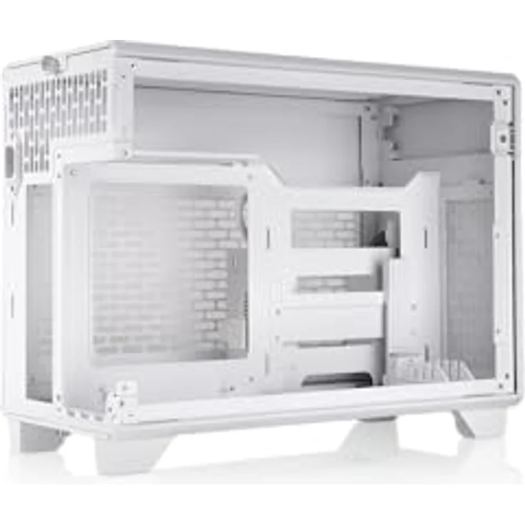 Thermaltake TR100 Snow, Mini-Tower PC-Gehäuse mit hervorragender Kühlleistung und modularem Design, weiß – Bild 6