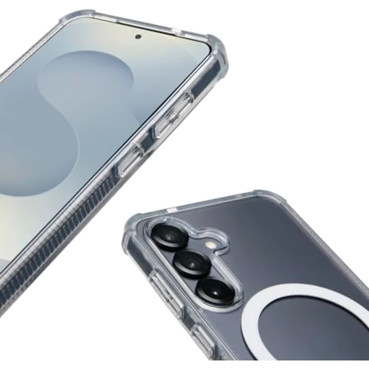 Hama Magnetische Handyhülle Extreme Protect für Samsung Galaxy S25 Ultra, D3O-lizenziert, Qi2 kompatibel, transparente Hülle mit Anti Gelbstich und induktiver Ladefunktion – Bild 13