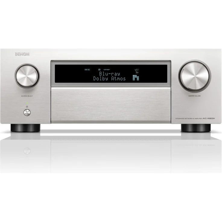 Denon AVC-X6800H Klang-Effekt Verstärker silber