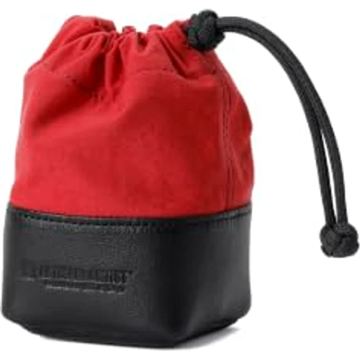 Artisan & Artist ACAM LP 120 RDBK, Objektivtasche aus Ziegenleder mit herausnehmbarer Polsterbasis, Rot – Bild 1