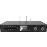 TELESTAR TOP 550, HiFi-System mit Verstärker und CD-Player, 43 cm, 2 × 30 W, Internetradio/DAB+, Bluetooth 5.3, USB-Aufnahme, Streamingdienste – Schwarz