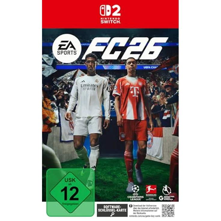 Electronic Arts EA SPORTS FC 26 Standard Edition, Nintendo Switch 2 Spiel mit authentischem Gameplay und Karrieremodus – Bild 1