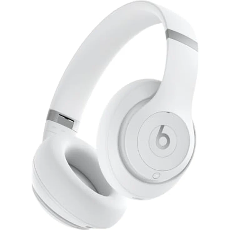 Beats Studio Pro, Kabellose Bluetooth Noise Cancelling Kopfhörer mit personalisiertem 3D Audio, USB-C verlustfreiem Audio, Kompatibilität mit Apple & Android, Mattweiß – Bild 1