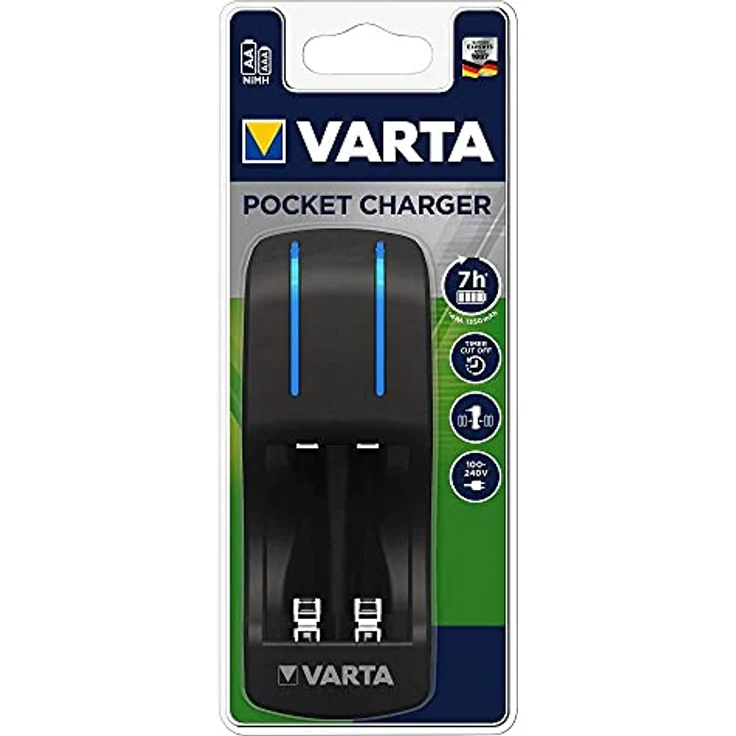 VARTA Pocket Charger unbestückt lädt 2 oder 4 AA-AAA gleichzeitig (Design kann abweichen) – Bild 2