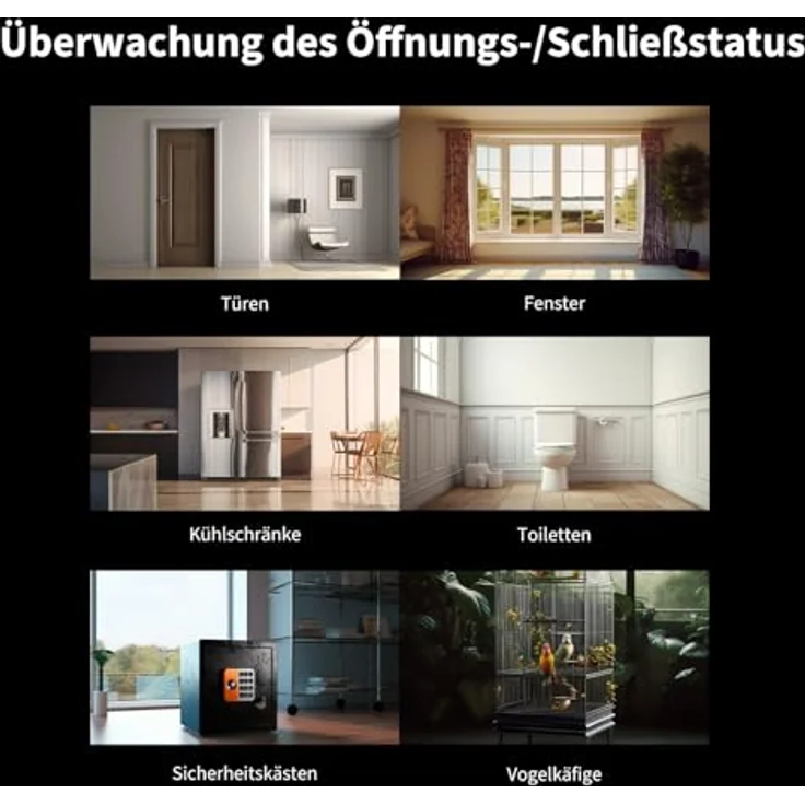 Aqara Tür- und Fenstersensor P2, Matter over Thread, Unterstützung für Apple Home, Google Home, Alexa und SmartThings, Fernalarm, lokale Automatisierung – Bild 5