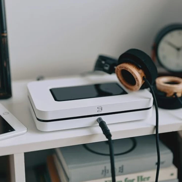 Bluesound Node Leistung Mehrzimmer Hochauflösender kabelloser Musik-Streamer (Weiß) mit Dolby Digital-Dekodierung, Hi-Res-Musik-Streaming und BluOS-Plattform – Bild 5