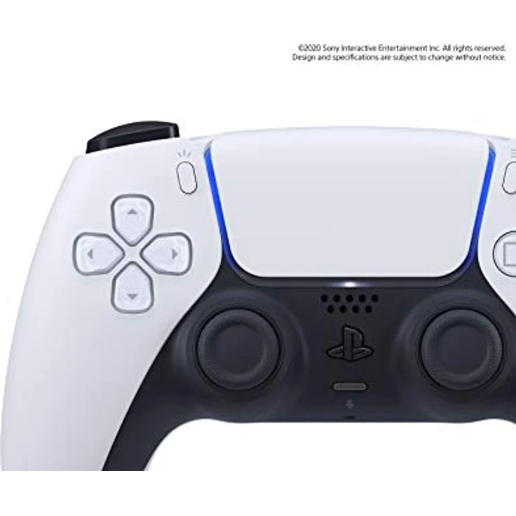 Sony PS719022350, Gamepad für PlayStation 5, kabellos, ergonomisches Design, Weiß – Bild 3