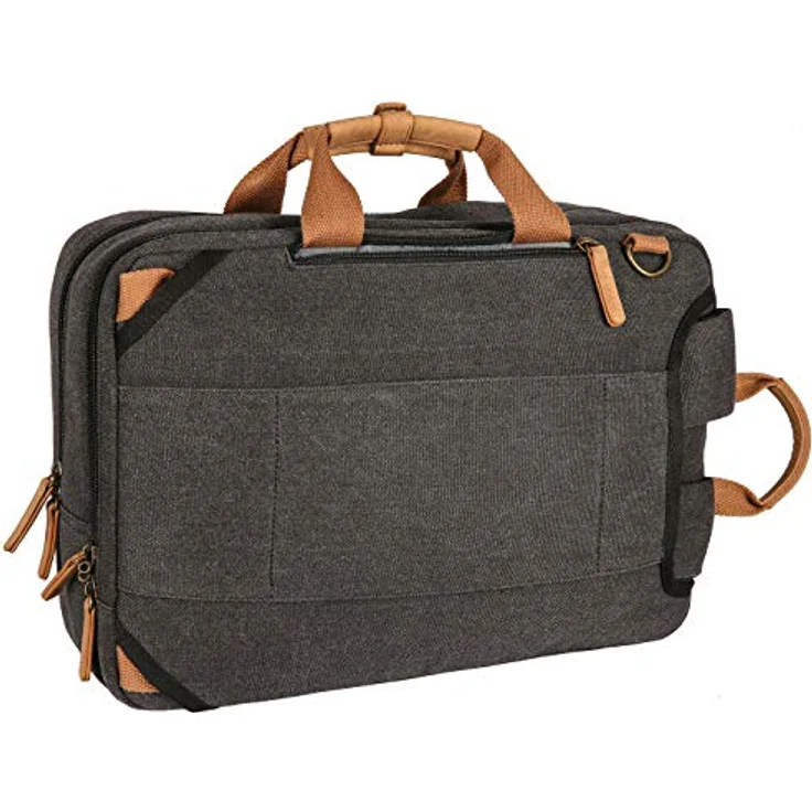 Kalahari GOPE K-53 Rucksack-Messenger Bag anthrazit grau – Bild 3