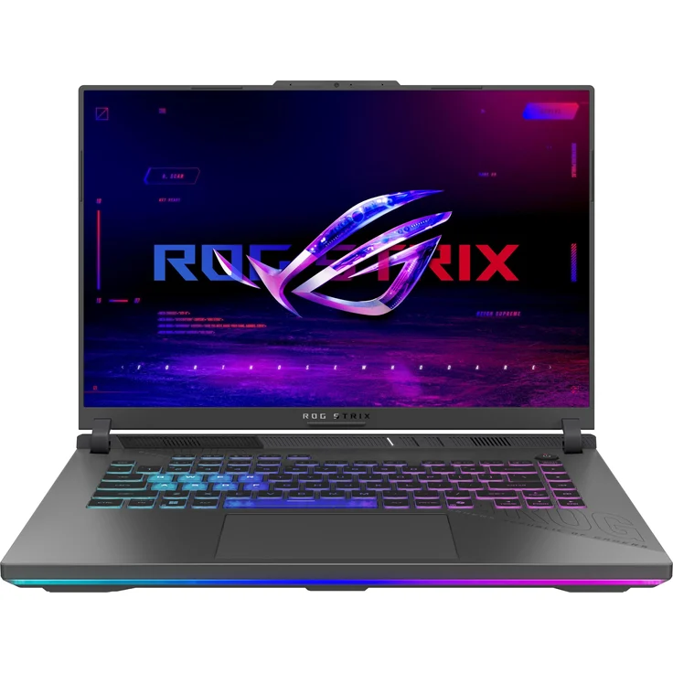 ASUS ROG Strix G16 G614PR-RV081W, 16" WUXGA Gaming-Notebook mit AMD Ryzen 9 8940HX, 32GB RAM, 1TB SSD, NVIDIA GeForce RTX 5070 Ti, Windows 11, Grau