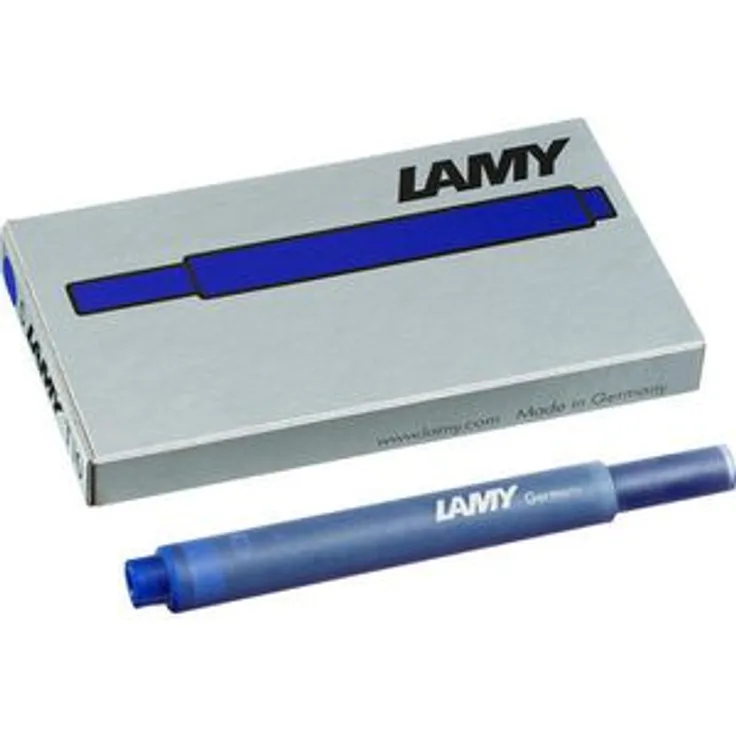 Lamy Füllerpatronen T10, königsblau, Großraumpatronen, 5 Stück