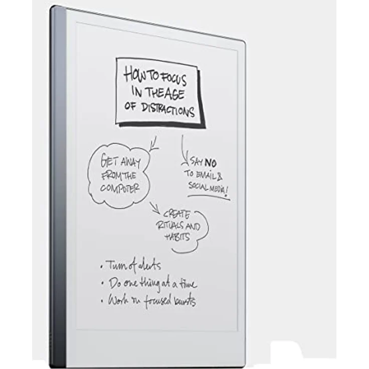reMarkable 2 silver, E-Book-Reader mit 10,3" E-Ink-Display, 8 GB Speicher, WLAN, Silber/Weiss – Bild 1