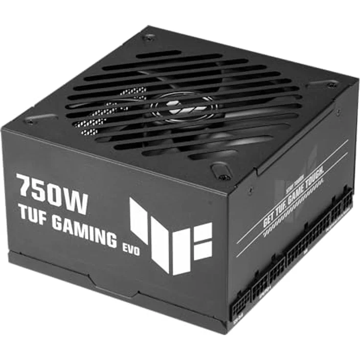 ASUS TUF Gaming 750W Gold EVO Netzteil, 80 Plus & Cybernetics Gold, ATX 3.1 & PCIe 5.1 kompatibel, Lüfter mit Doppelkugellager, vollständig modular, schwarz – Bild 1