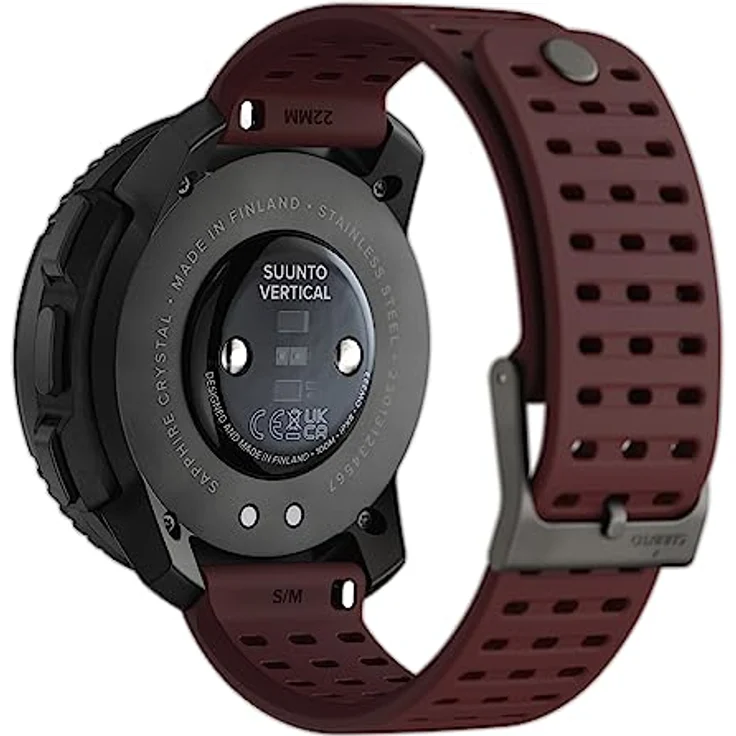 SUUNTO Vertical Abenteuer Uhr - GPS Smartwatch, Akkulaufzeit bis zu 50 Tagen, Militärgeprüftes Gehäuse, 100m Wasserdichtigkeit, Hergestellt in Finland mit 100% Erneuerbaren Energien – Bild 2