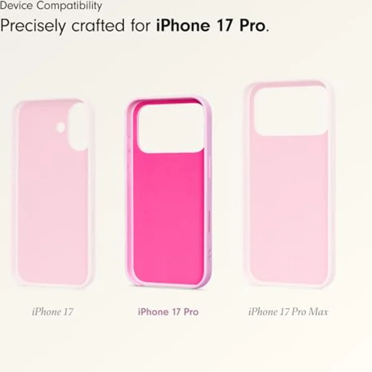 Beats iPhone 17 Pro Kickstand Case mit MagSafe, integrierter Trageschlaufe und Mikrofaser-Innenfutter – Kieselrosa – Bild 3