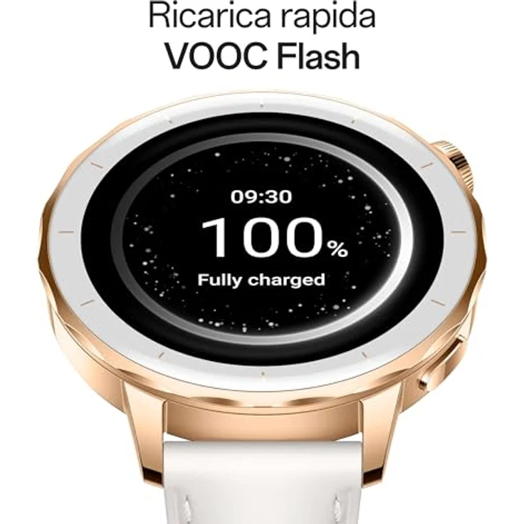 OPPO Watch X2 Mini Smartwatch, 1,32 Zoll AMOLED-Display, bis zu 7 Tage Akkulaufzeit, GPS, 100+ Sportmodi, wasserdicht bis 5 ATM – Glimmer – Bild 5