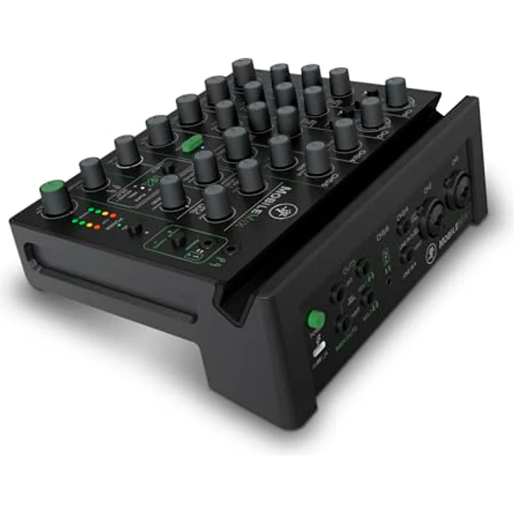 Mackie MobileMix 8-Kanal-Mischpult mit USB-Stromversorgung, Live-Sound und Streaming, Schwarz – Bild 2