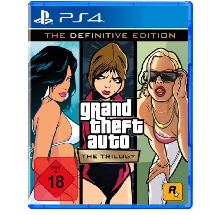 TAKE 2 GTA - Grand Theft Auto: The Trilogy – Definitive Edition [PlayStation 4], Überarbeitete Klassiker mit verbesserten Grafiken, mehr Detailreichtum und neuer Steuerung – Bild 1