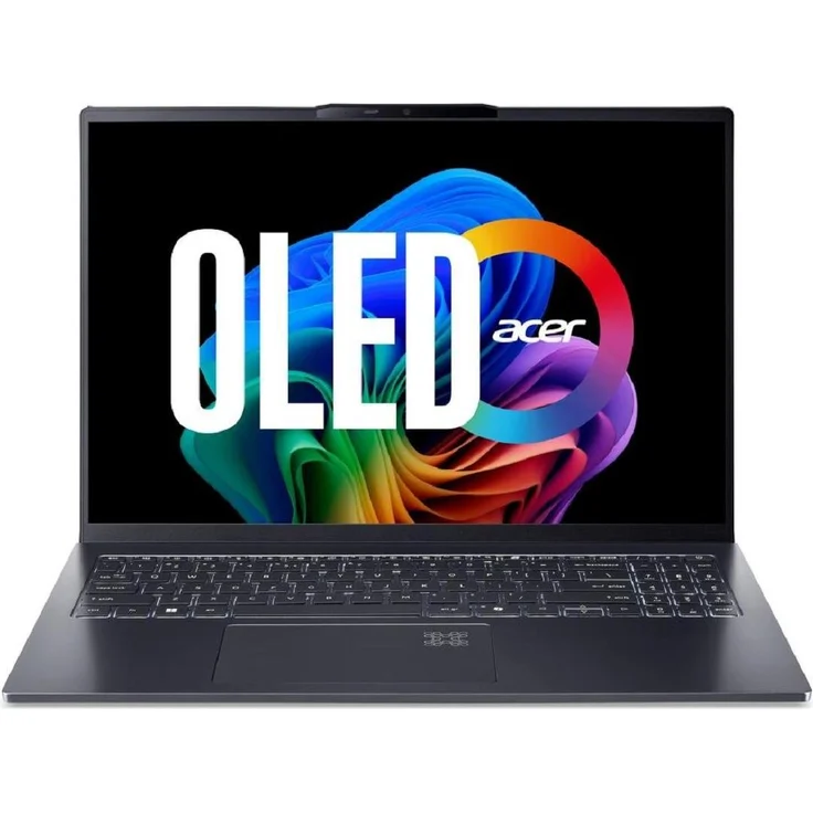 Acer Swift Go 16 AI OLED (SFG16-61-R0WK), 16,0" WUXGA+ OLED, 120Hz, Ryzen AI 5-340, 16GB RAM, 512GB SSD, Notebook, Grau