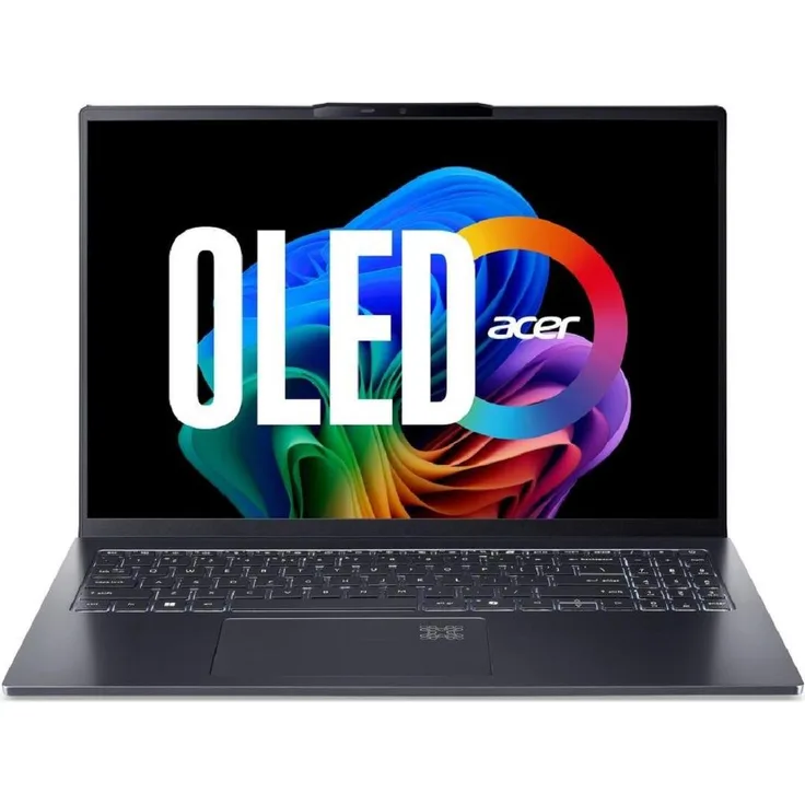 Acer Swift Go 16 AI OLED (SFG16-61-R0WK), 16,0" WUXGA+ OLED, 120Hz, Ryzen AI 5-340, 16GB RAM, 512GB SSD, Notebook, Grau