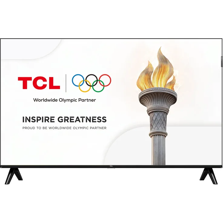 TCL QLED S4K 32" Fernseher mit Google TV, HDR10, Dolby Audio, WiFi, Bluetooth, VA-Bildschirm, rahmenlos