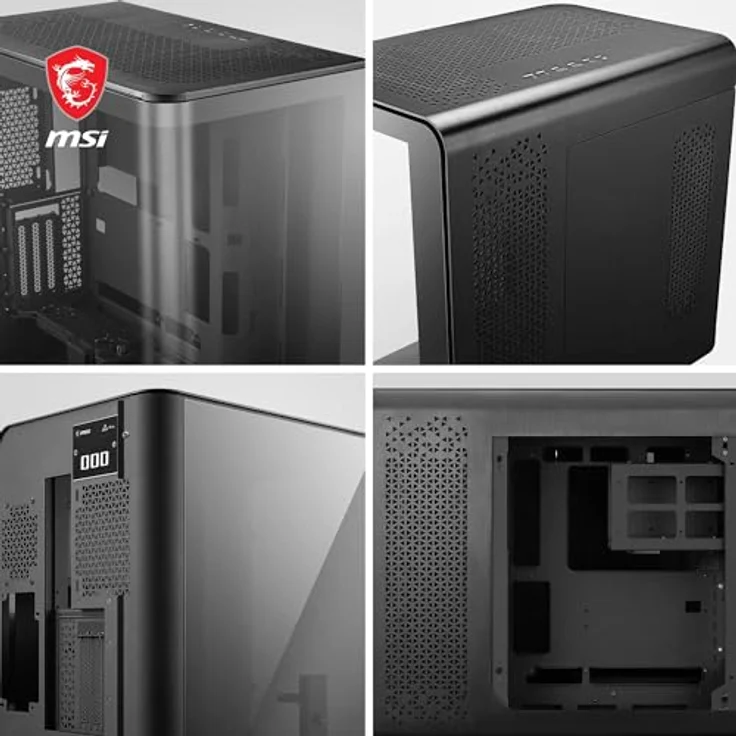 MSI MEG MAESTRO 700L PZ, Midi-Tower PC-Gehäuse mit außergewöhnlichem Design, Schwarz – Bild 6
