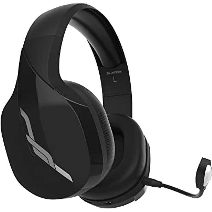 Zalman HPS700 Black, Kabelloses Gaming Headset mit 50 mm Treibern, Virtual 7.1 Surround Sound, Memory Foam Ohrpolstern, Schwarz – Bild 2