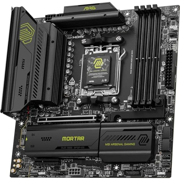 MSI MAG B850M Mortar WiFi, Mainboard mit WiFi und M-ATX Formfaktor – Bild 4