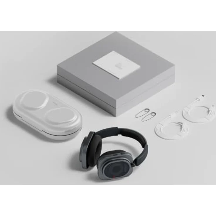 NOTHING Headphone (1) Pro, Over-ear Kopfhörer mit Hi-Res Sound, adaptiver Geräuschunterdrückung und Dynamic Spatial Audio, Bluetooth Weiß – Bild 10