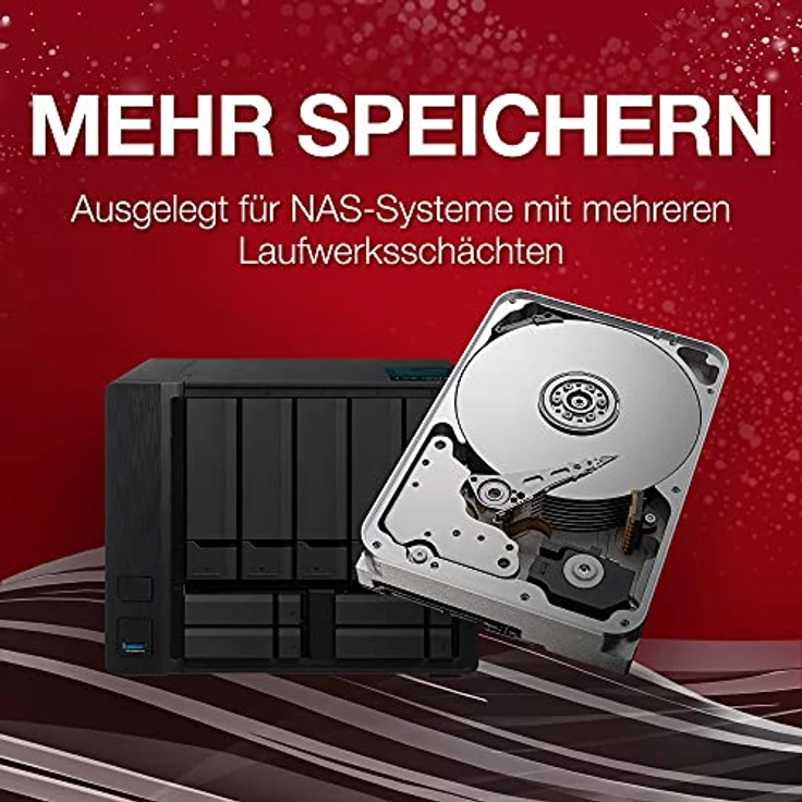Seagate IronWolf Pro 6 TB, NAS interne Festplatte, 3.5 Zoll, 7200 U/Min, CMR, 256 MB Cache, SATA 6 GB/S, inkl. 3 Jahre Rescue Service, Modellnr.: ST6000NT001 – Bild 3