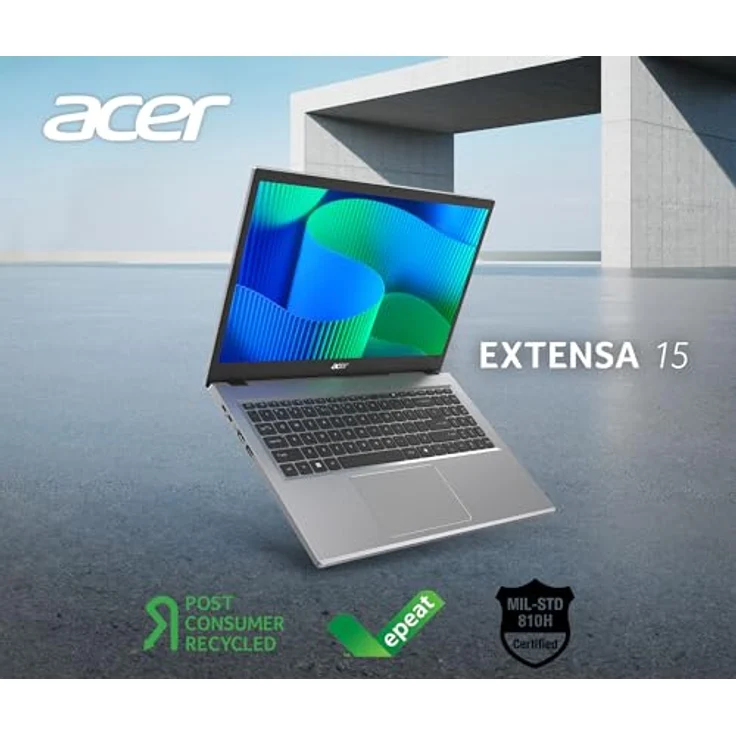 Acer Extensa 15, 15.60" Notebook mit Intel Core i3-1315U, 8 GB RAM, 256 GB SSD, Silber – Bild 5