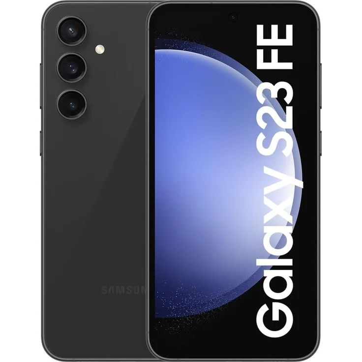 Samsung Galaxy S23 FE Mobiltelefon, 5G, Simlockfrei ohne Vertrag, Android-Smartphone, Handy, 128 GB, Graphite – Bild 1