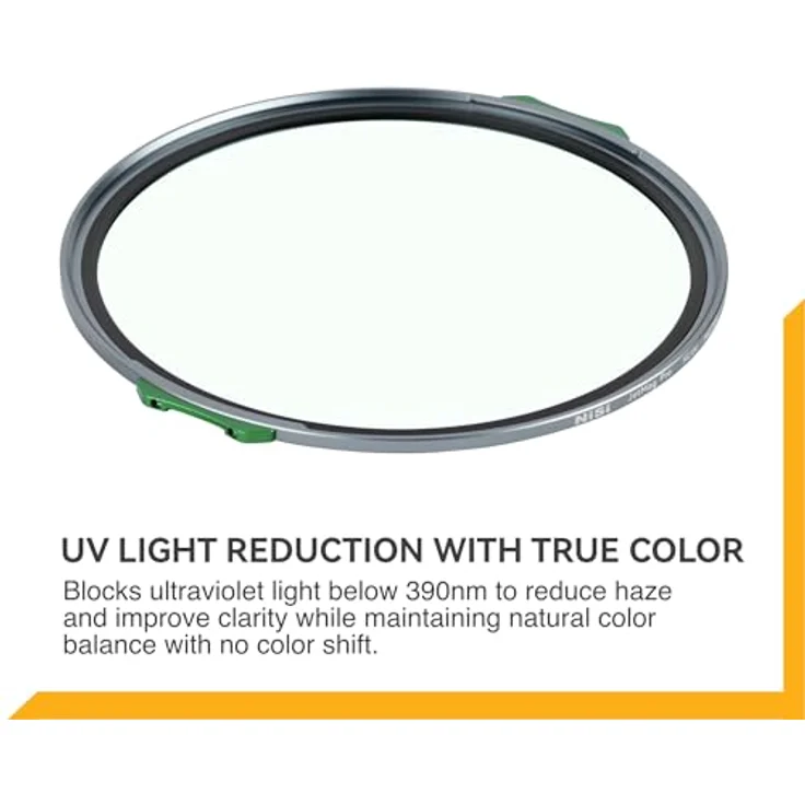 NiSi JetMag Pro MAXMAG NC UV, Kamera-Filter aus präzisionsgeglühtem Schott-Glas, reduziert Blaustich bei Tageslichtaufnahmen – Bild 3
