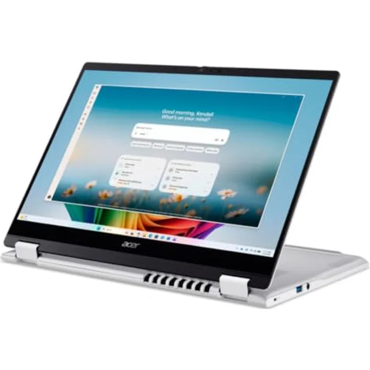 Acer Swift Spin 14 AI SFSP14-I51T, 14" IPS Touchscreen Laptop mit Intel Core Ultra 9, 16 GB RAM, 512 GB SSD, Platinum Silver – Bild 1