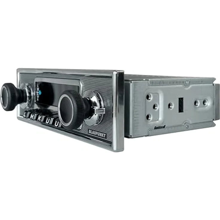 Blaupunkt Frankfurt Stereo MB, 1-DIN Autoradio im Oldtimer-Design mit DAB+, Bluetooth, USB, AUX-Eingang, Lenkradfernbedienung, Sub-Out und 4x50 Watt Leistung – Bild 2