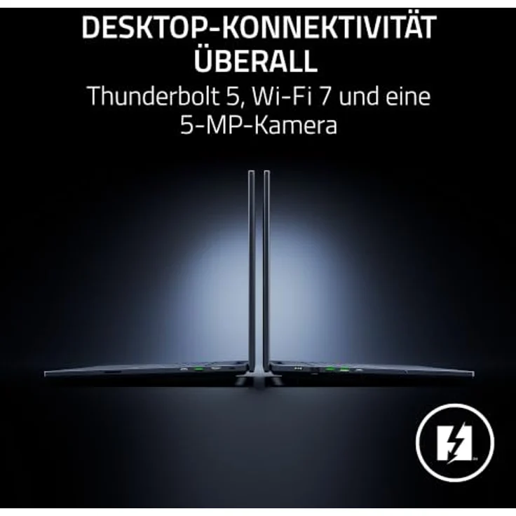 Razer Blade 18, 18" Dual UHD+ 240Hz FHD+ 440Hz Display, Intel Core Ultra 9 290HX Plus, 32GB RAM, 2TB SSD, NVIDIA GeForce RTX 5090, schwarz, Windows 11 – Bild 6