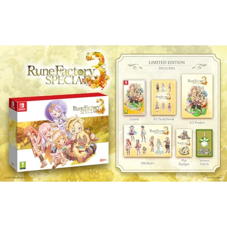 MDM MERIDIEM GAMES Rune Factory 3 Special (Limited Edition) für Nintendo Switch, inkl. exklusiver Inhalte und Sammlerstücke – Bild 4