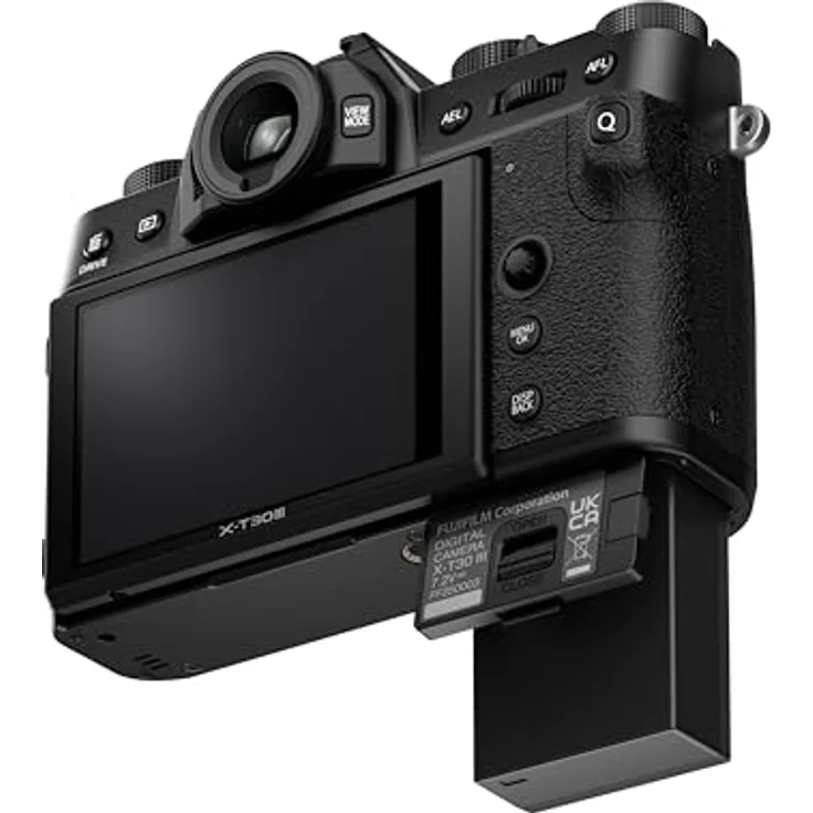 FUJIFILM X-T30 III, Systemkamera Gehäuse schwarz mit X-Trans CMOS 4HR, 6,2K Videoaufnahme und Motiverkennungs-Autofokus – Bild 5