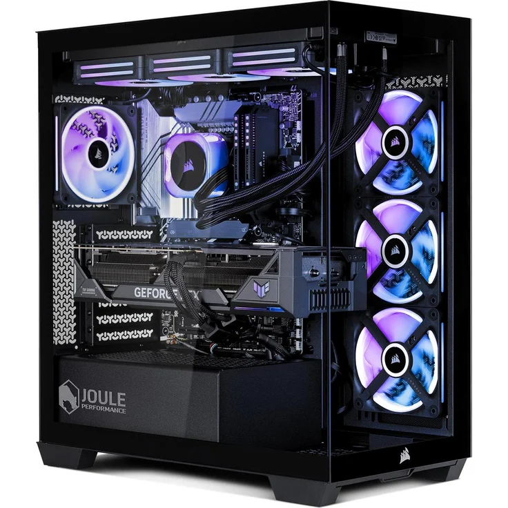 Joule Performance High End Gaming PC ICUE LINK, RTX 5090, R7X3D, 64GB RAM, 4TB SSD
