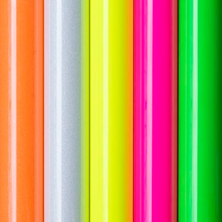 Siser Crafty Pocket Fluo, Kreatives Plotter-Set mit hochwertigen Materialien für DIY-Projekte – Bild 2