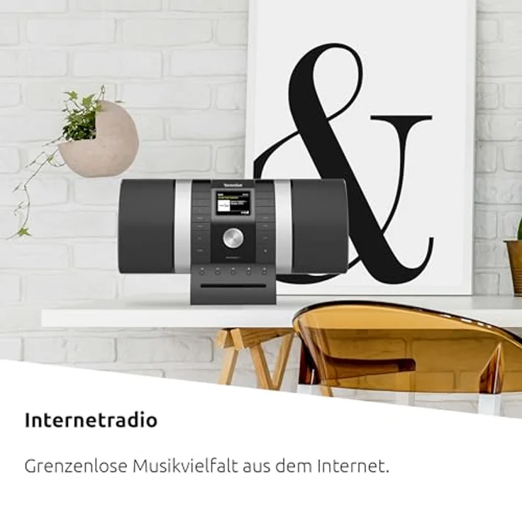 TechniSat Multyradio 4.0 SE (UKW, Internetradio, DAB+, WLAN, Bluetooth), Radio, Schwarz, Silber – Bild 3