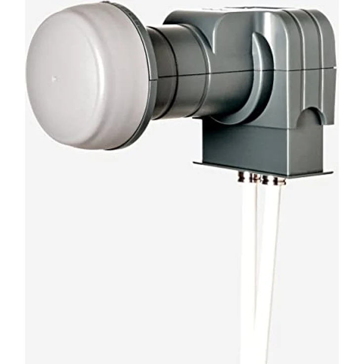 Fuba DAA 780 A Satellitenantenne 78cm, Aluminium Anthrazit, Twin LNB, 4x F-Stecker, wetterfest – Bild 5