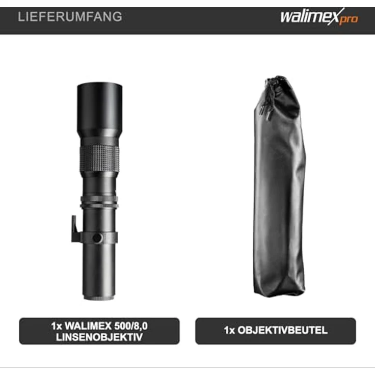 Walimex 500-8,0 DSLR T2 – Bild 6
