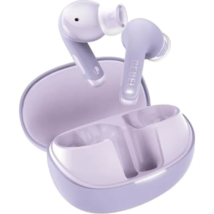 Fresh 'n Rebel Twins Fuse 2, Wireless In-Ear Kopfhörer mit Noise Cancelling, 36h Akku, Bluetooth 6.0, 2 Mikrofone, spritzwassergeschützt, Dreamy Lilac – Bild 1