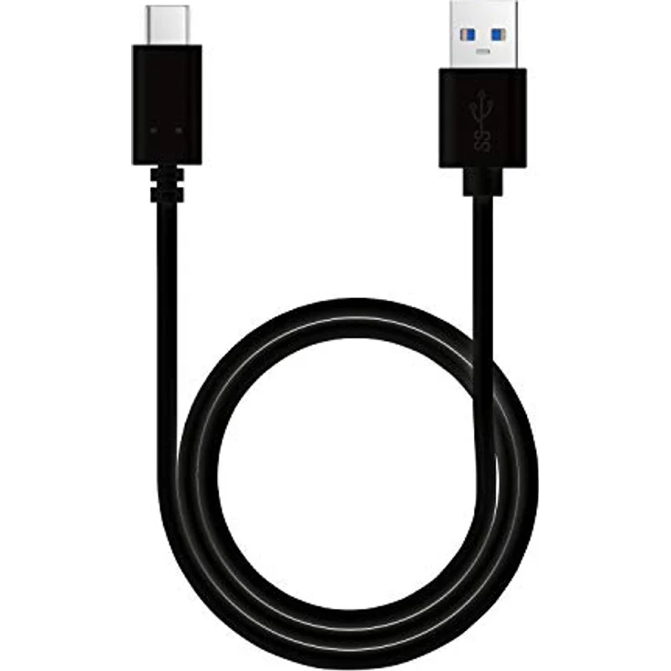 Slabo Ladekabel USB Typ C für Lenovo Tab M10 | Lenovo Tab4 10 Plus | Lenovo Tab4 8 Plus Datenkabel Verbindungskabel Sync-Kabel – schwarz – Bild 4