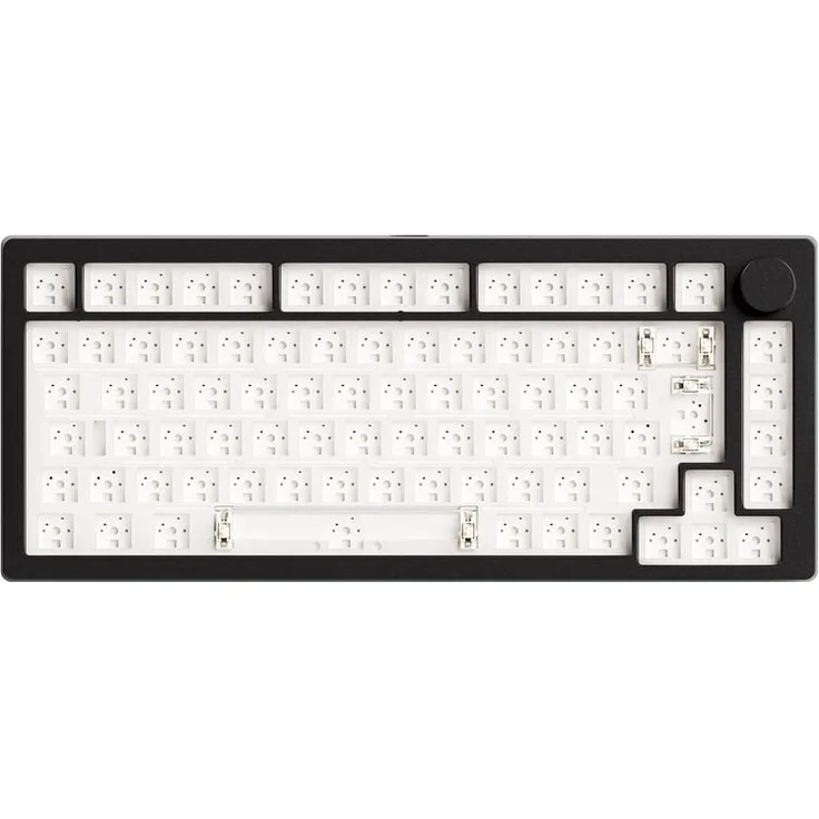 Akko Monsgeek M1 V5 Gaming Tastatur, 75%, hot-swap-fähig, RGB, ISO-Layout, Barebone - Dark Night