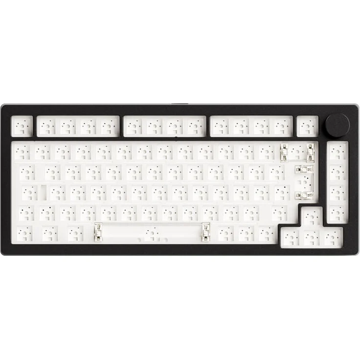 Akko Monsgeek M1 V5 Gaming Tastatur, 75%, hot-swap-fähig, RGB, ISO-Layout, Barebone - Dark Night