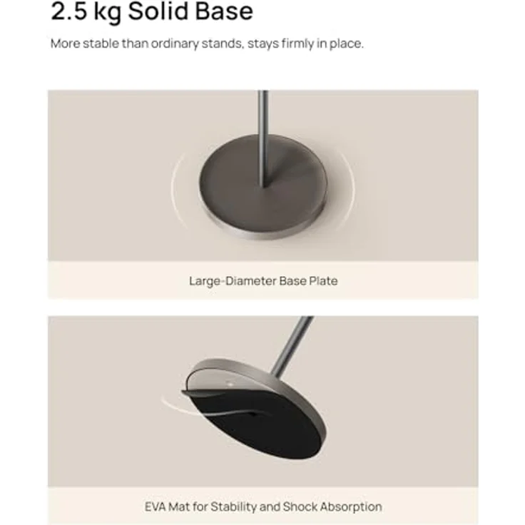 XGIMI Floor Stand für Horizon 20 Series, modularer Beamer-Halter aus Aluminiumlegierung, Elefantengrau, 2.5 KG stabiler Standfuß – Bild 5