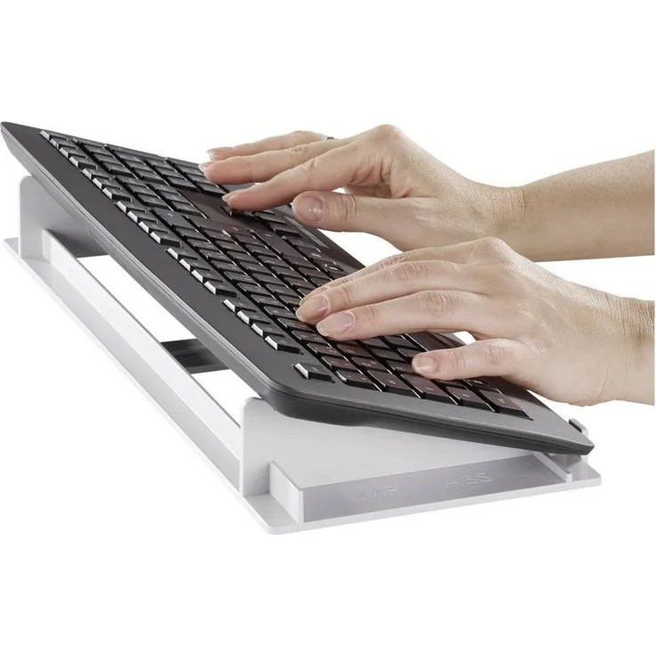 cemon Ergonomischer Tastaturständer Tastatur, 15° Neigung, weiß - Preisvergleich
