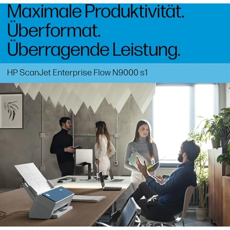 HP ScanJet Enterprise Flow 9000 s1, A3 Dokumentenscanner mit ADF, 1200 DPI, 80 ppm, USB 3.2 – Bild 6